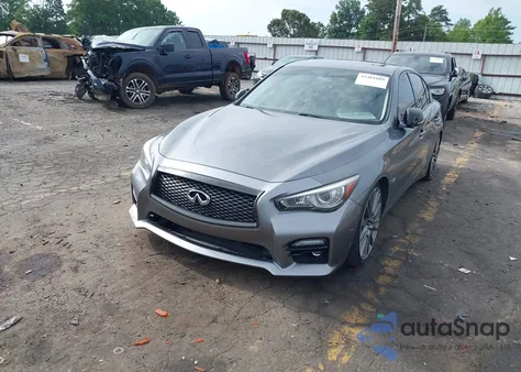 2016 Infiniti Q50 3.0T Premium z USA, uszkodzony, nr VIN JN1EV7AP5GM306421